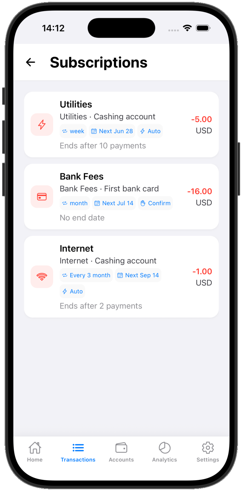 Subscriptions